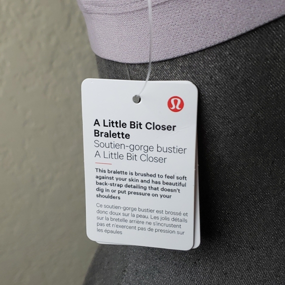 [Lululemon] A Little Bit Closer Bralette  - NWT - Picture 4 of 6